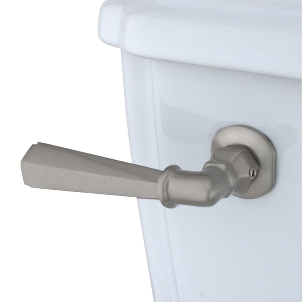 Metropolitan Toilet Tank Lever, Brushed Nickel